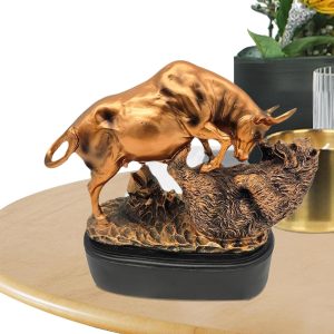 Bull and Bear Sculpture,Wall Street...