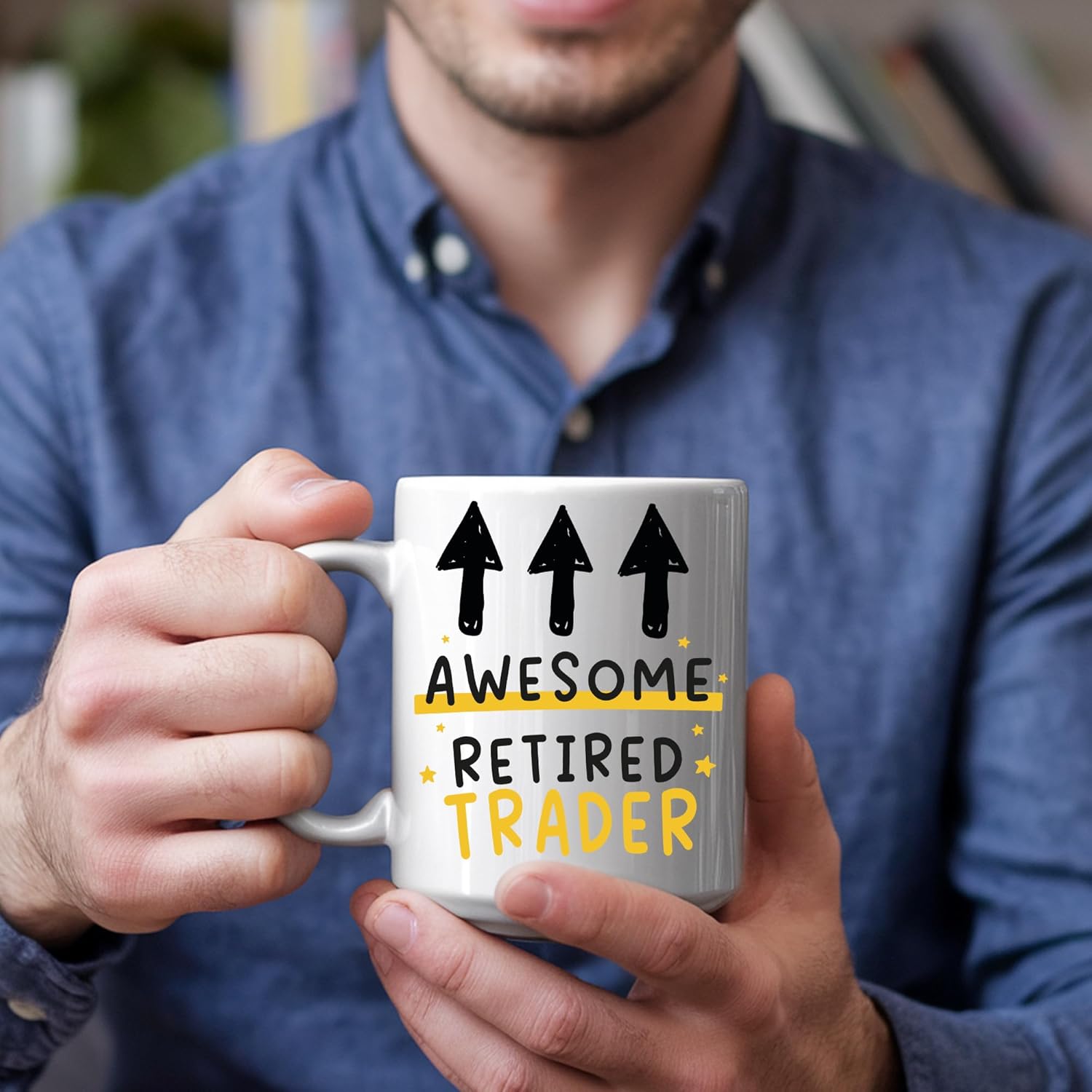 Awesome Retired Trader Ceramic Mug Keepsake for a Newly Retired Trader - Image 2