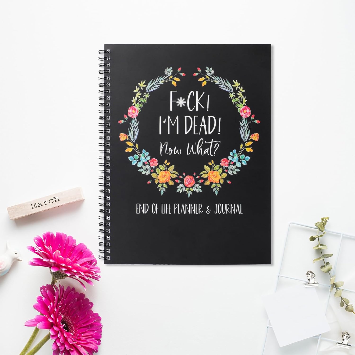 2 Pack I'm Dead Now What Planner UK, End of Life Planners, Fxxk I'M Dead Now What Book Guided, Last Wishes, Funeral Business Planner Notebook Death Book Organiser - Image 7