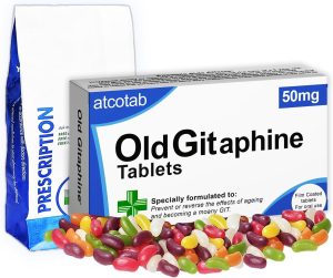 Joke funny old age jelly bean gift ...