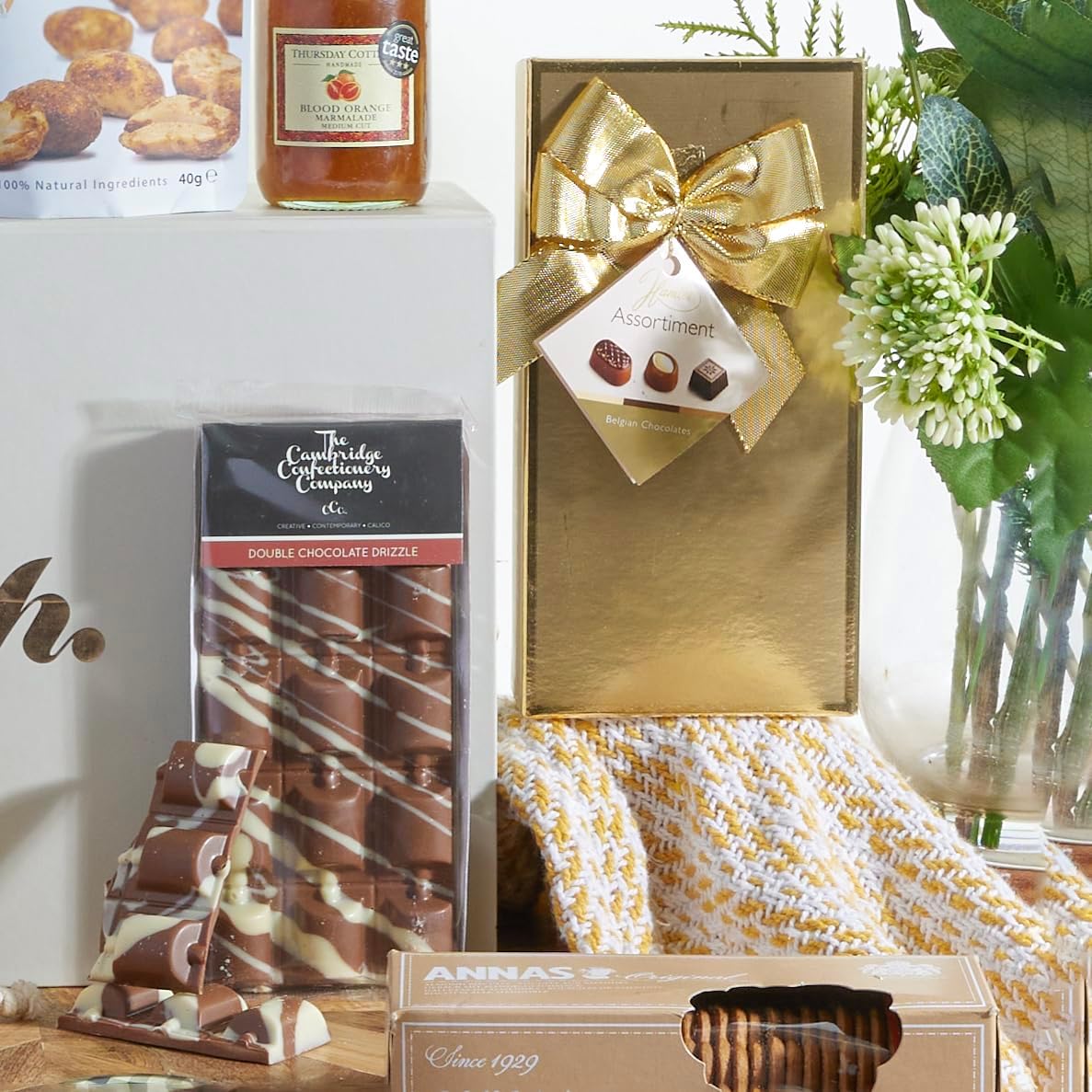 Traditional Treats Gift Hamper | Premium Chocolate, Biscuits, Cake, Coffee, Tea & Fudge | Gourmet Food Hamper for Men & Women | Luxury Gift for Birthdays, Thank Yous & Father's Day - Image 3
