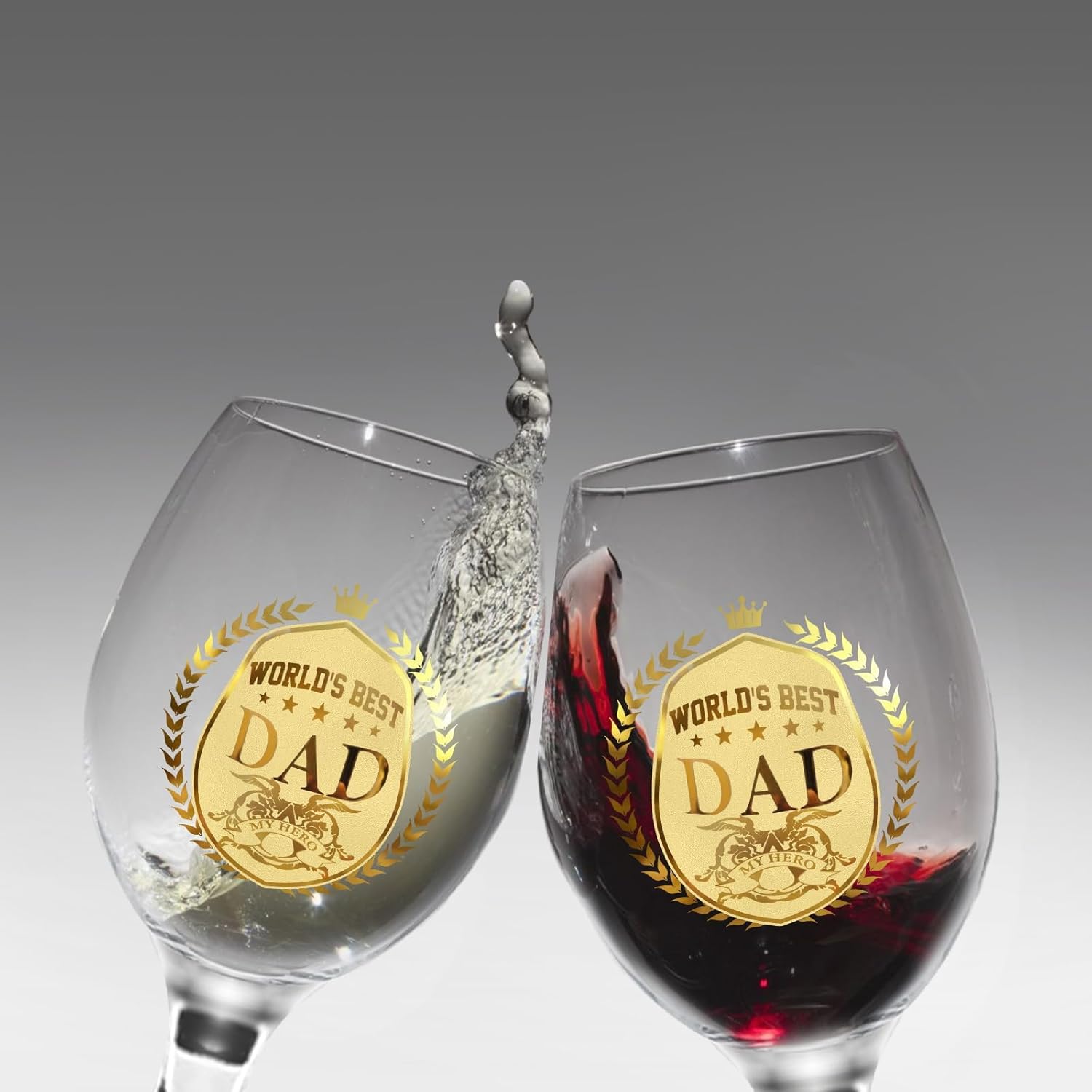 Yalucky Dad Birthday Gifts Father's Day Gifts Beer Glasses Presents for Father Personalised Christmas Father Day Birthday Gift for Dad from Daughter and Son Daddy Gift for Men - Image 9
