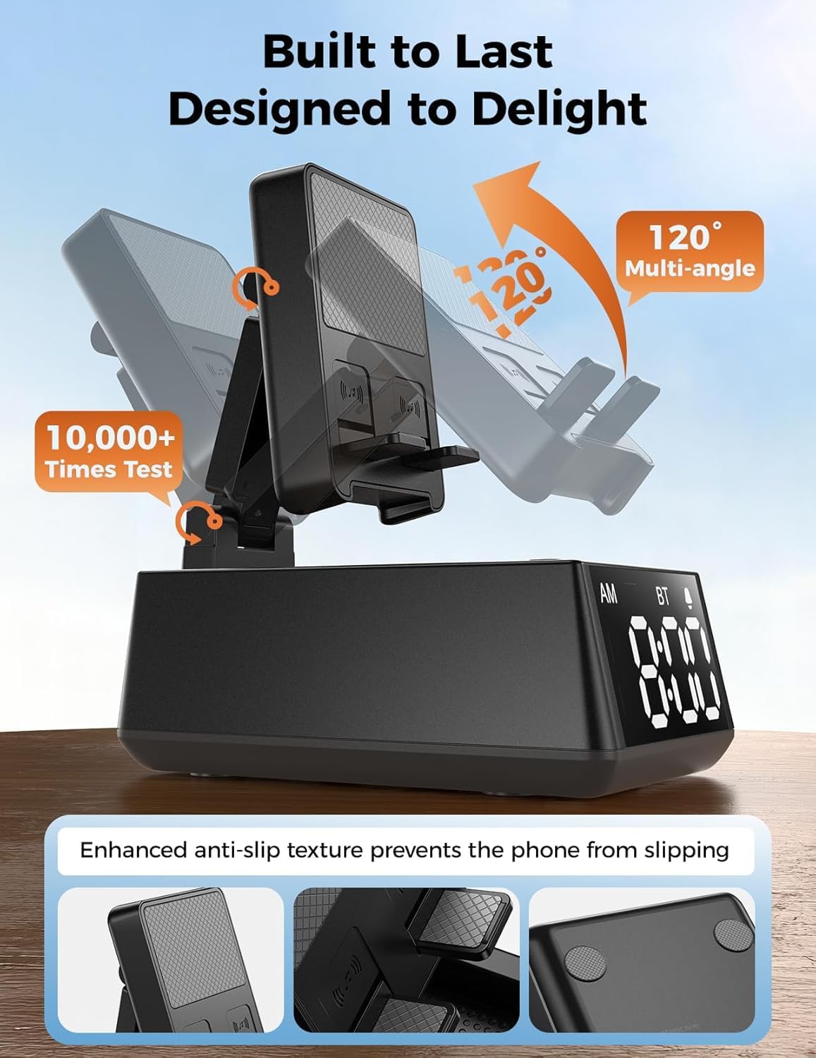 BBL Bluetooth Speaker White Elephant Gifts:Induction Cell Phone Stand HD Sound Gift for Men Women Adults Birthday Christmas Secret Santa,Kitchen Gadget Mom Wife Dad Husband Teen Stocking Stuffers - Image 8