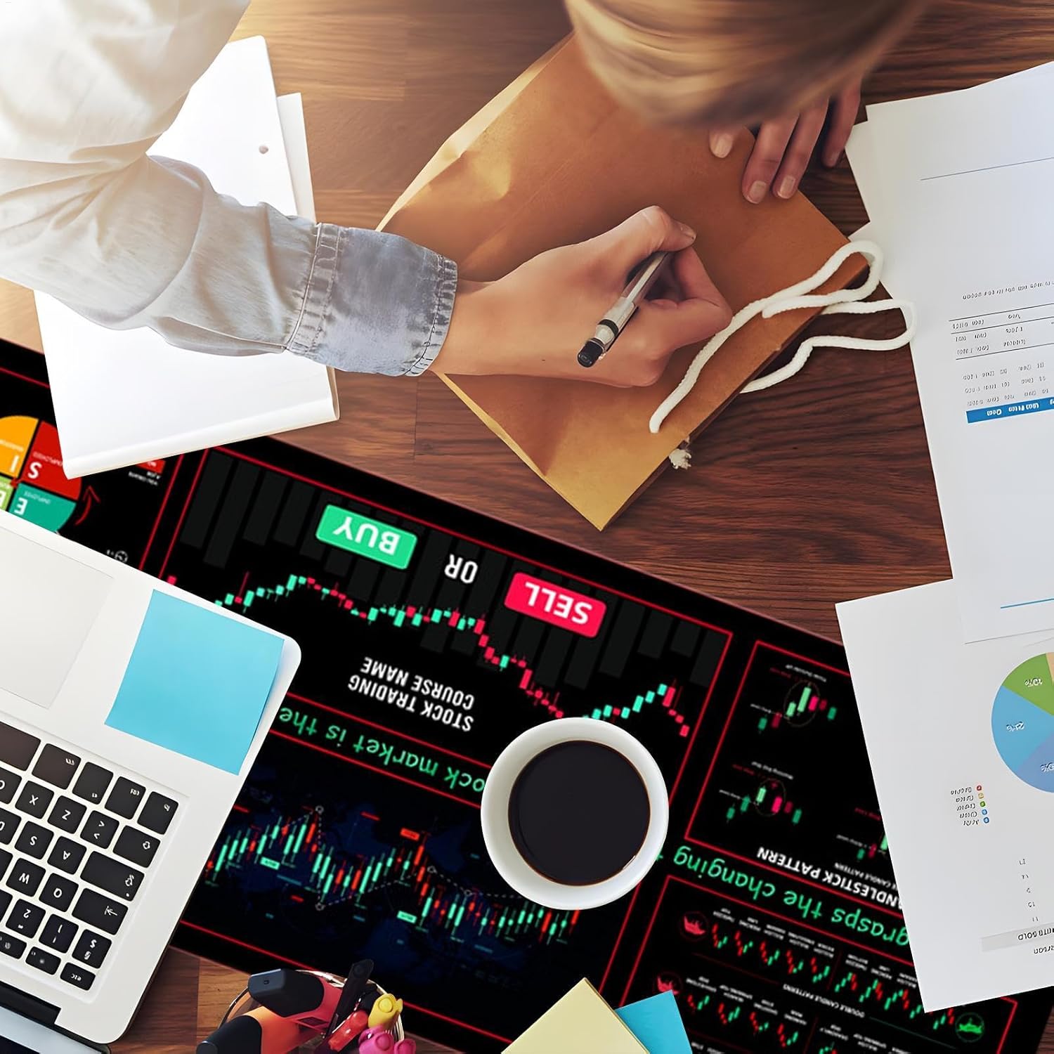 Game Card Mat | Large Computer Keyboard Pad,Portable Stock Market Day Trader Keyboard Mat, Funny Game Pad for Living Room, Bedroom - Image 2