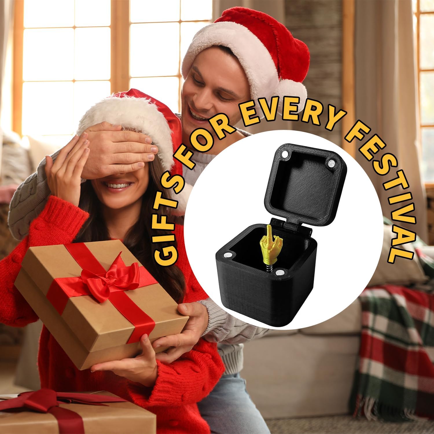 Hilarious Joke Box,Perfect Secret Santa Gifts for Women & Men,Funny New Year, for Men, Secret Santa Gifts, Gifts for Men - Image 6