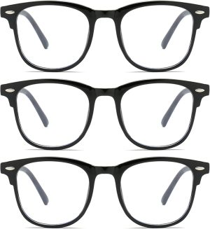 3 Pack Blue Light Blocking Glasses,...