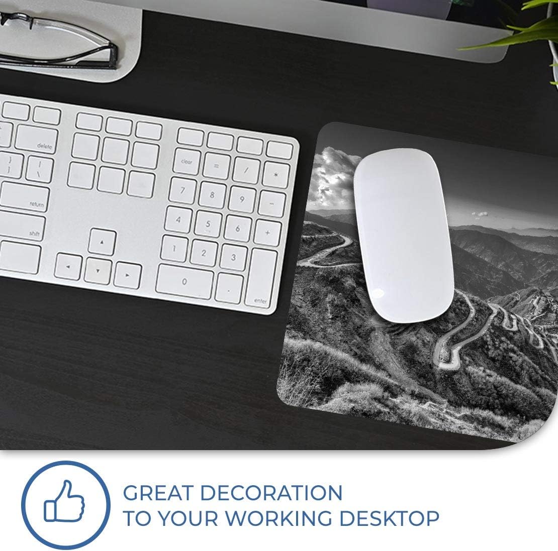 Destination Vinyl ltd Silk Trading Route China Mouse Mat Pad Computer PC Laptop Gaming Office Home Desk Accessory Gadget #39325 - Image 5