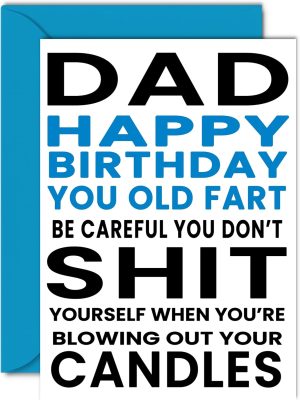 Funny Birthday Cards for Dad –...