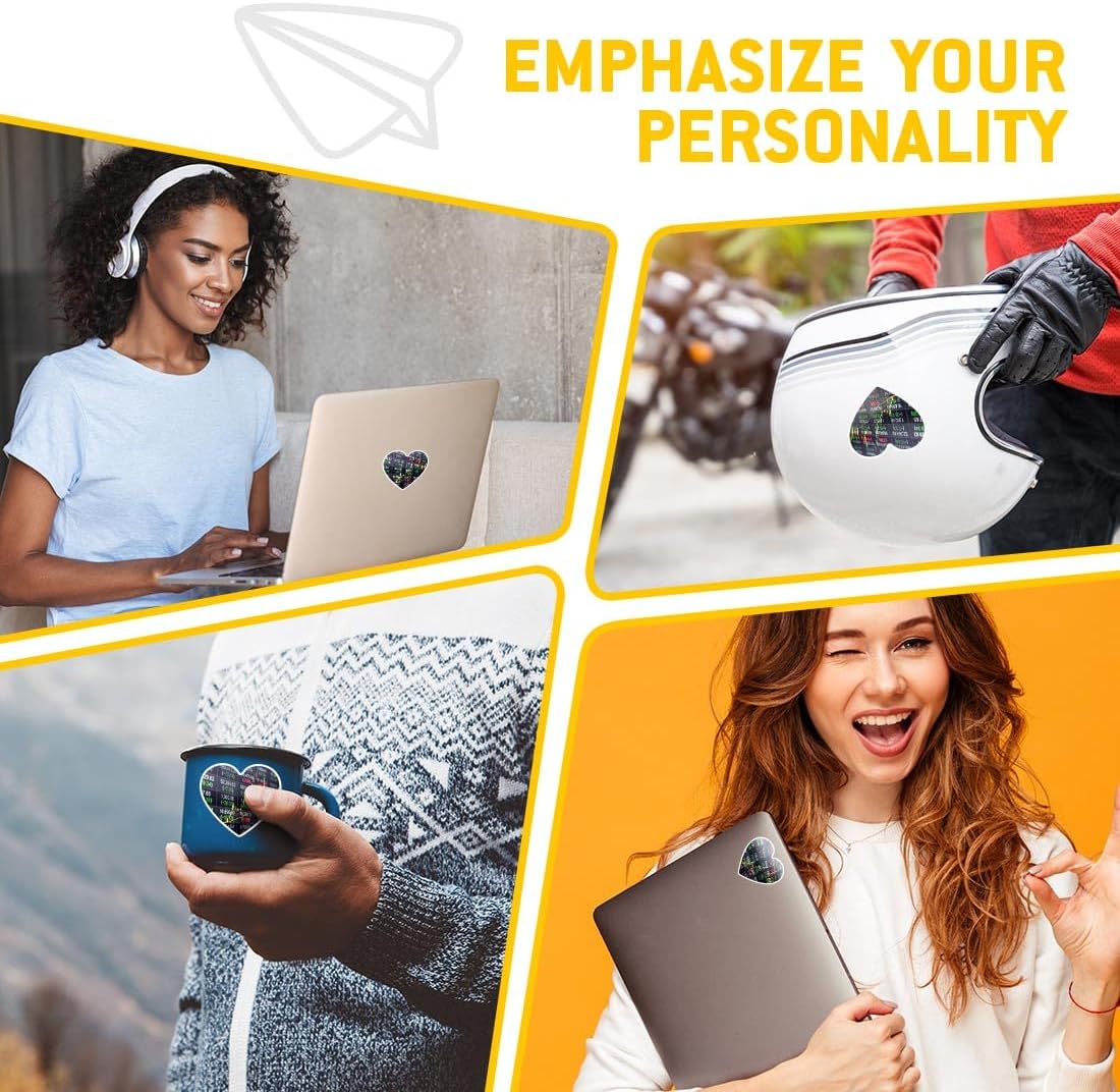 2 x Vinyl Stickers 7.5 cm - Heart Shape Stock Market Chart Stocks Shares Trade Art Print Decal Laptop Tablet Luggage Car Wall Fridge Door Sticker #52150 - Image 4