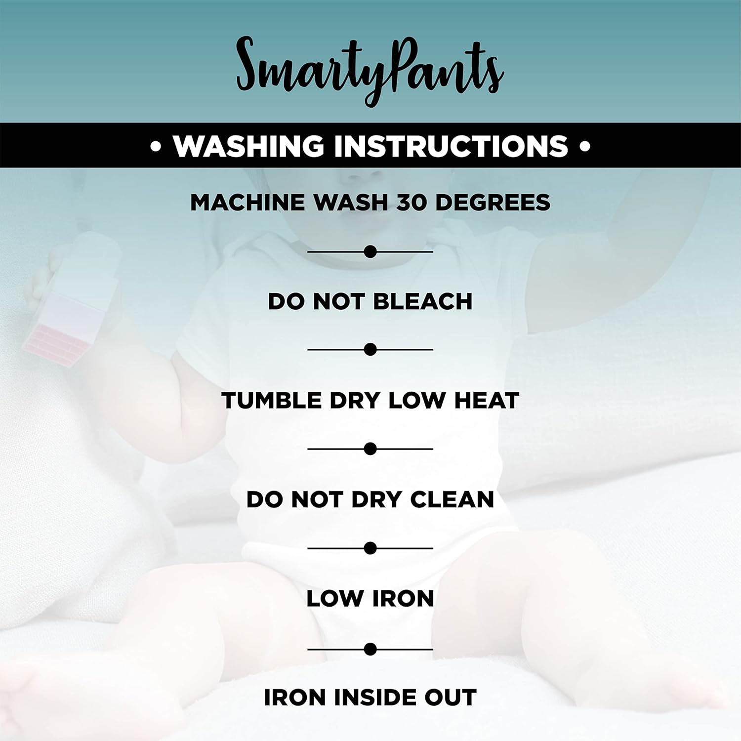 SMARTYPANTS Come On Dad! You Can Do This! Cute Funny Fun Cheer Instructions New Father Dad Dada Dressed Baby Clothes Short Sleeved Babygrow Bodysuit Onesie Vest Gift Present - Image 5