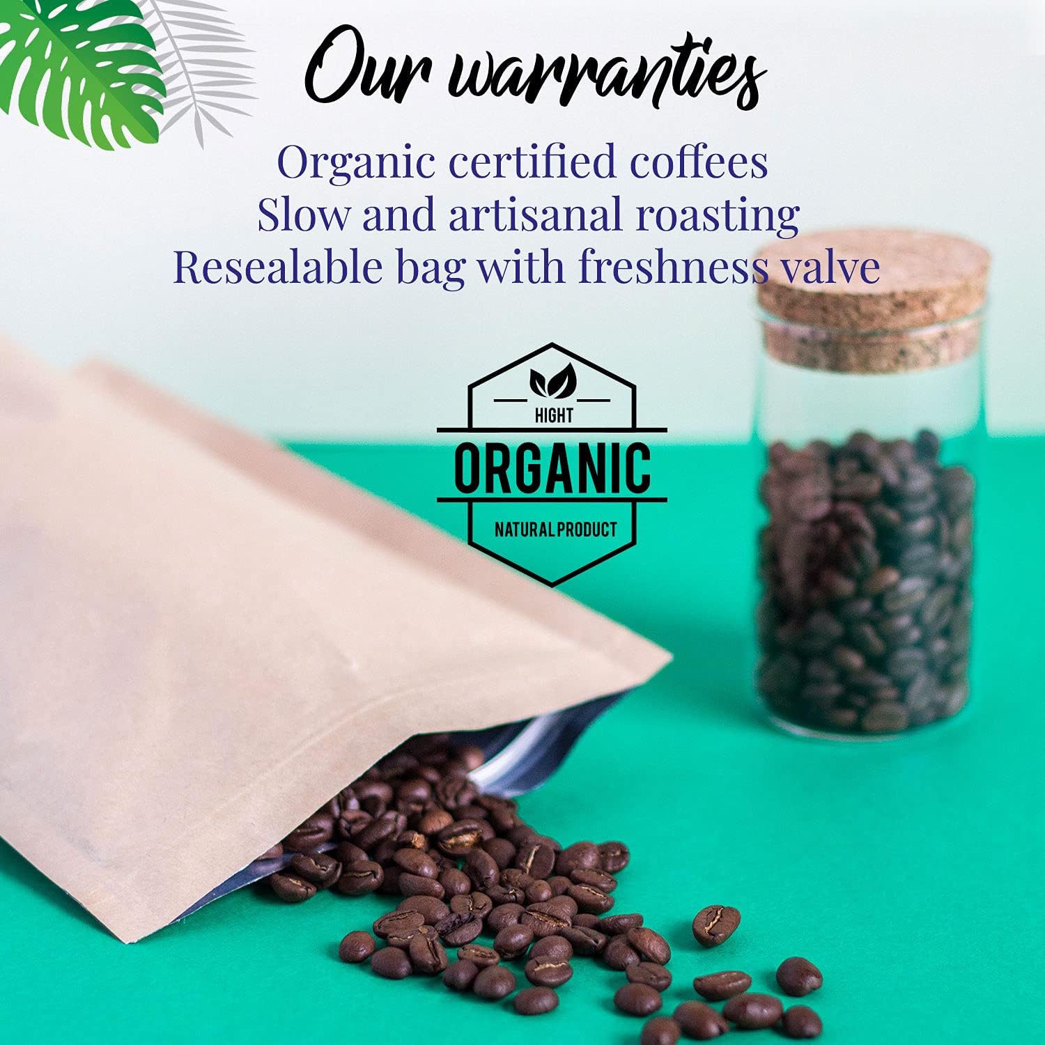 Organic Coffee beans | Arabica Whole Beans 4x250g | Hand-roasted | Coffee Gift Idea - Image 5