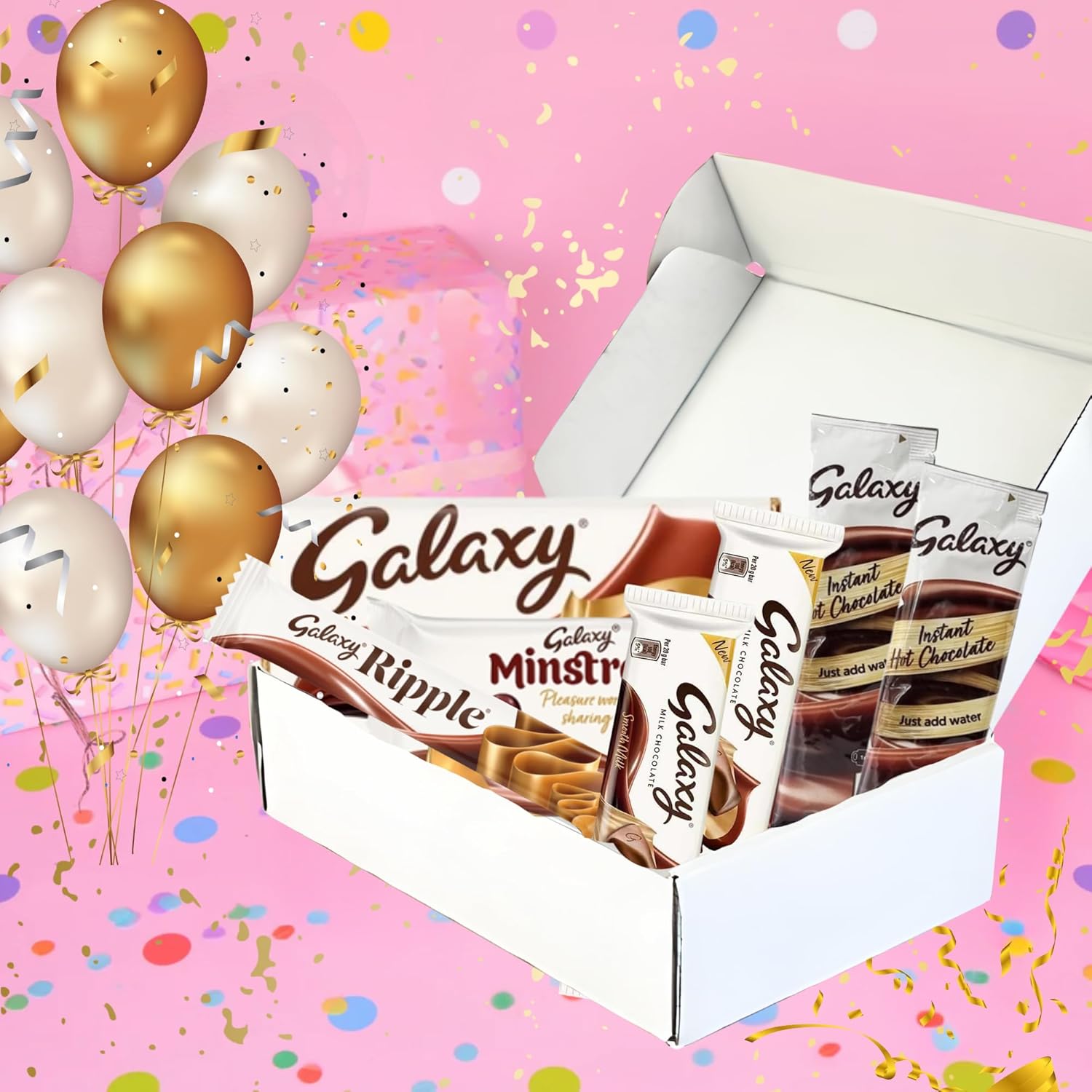 Chocolate Gift Set Selection of Milk Chocolate Gift Box | Get Well Soon Gifts For Women Mens Birthday | Last Minute Gifts Mothers day for Mom and Fathers Days for Dad - Image 5