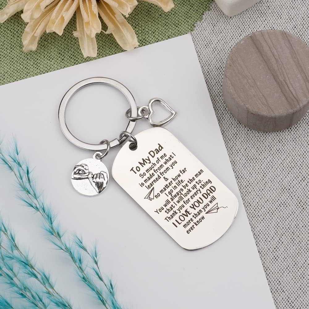 Hoosmoon Dad Gifts: Keyring, Birthday & Father's Day Presents for Dad Who Has Everything - Image 4