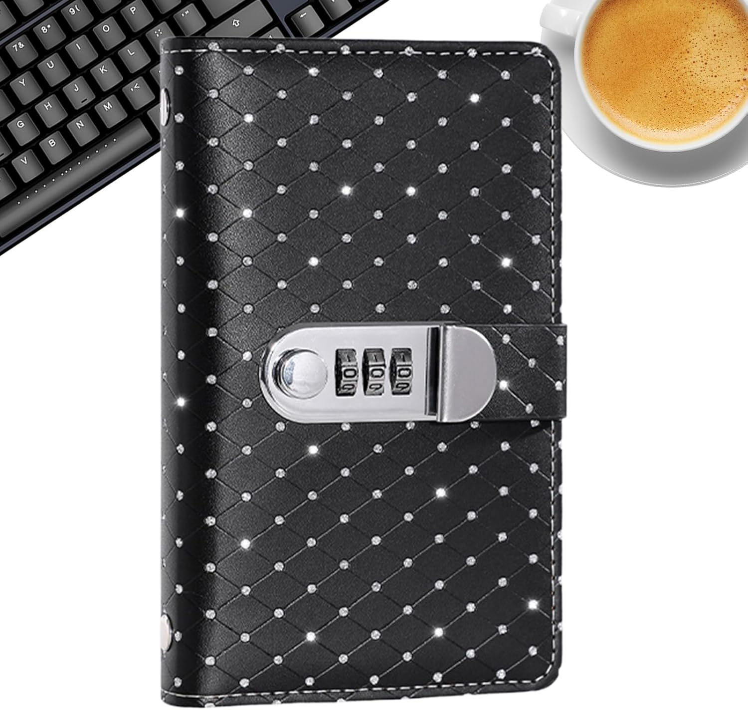 Savings Challenge Notebook - Budget Planner with Password Lock - Saving Folder with Hundred Envelopes, for Adult Family Home Office Travel