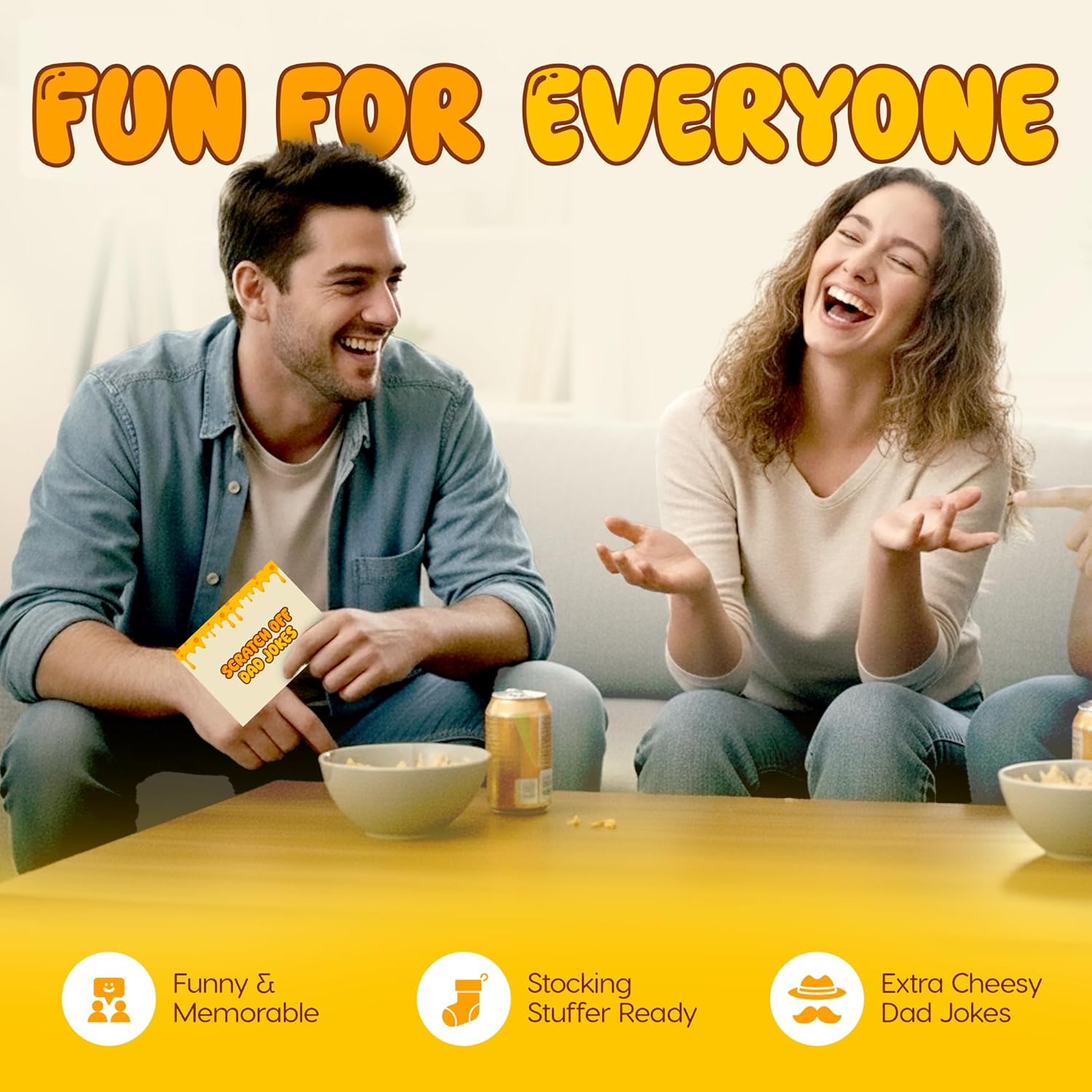 Gifts for Dad - Scratch Off Dad Jokes - Dad, Presents For Dad, Funny Gifts, Dad Birthday Gift, Gifts for Husband, Gifts for Men, Dad Stocking Fillers, Joke Prank Xmas Gifts For Dad/Men - Image 8