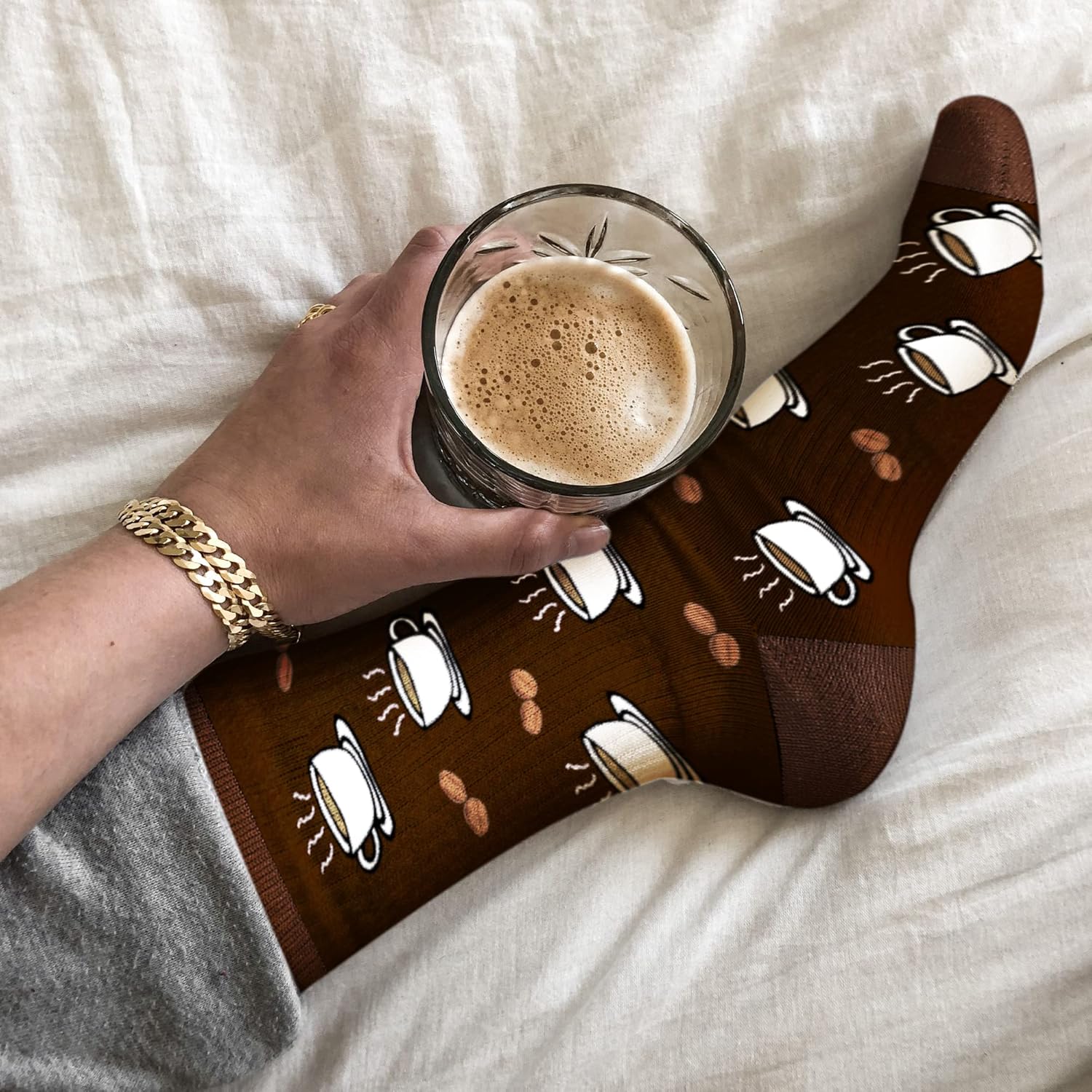 AGRIMONY If You Can Read This Bring Me Something - Funny Novelty Socks for Men Women Teenage - Gifts for Christmas Birthday Easter Valentines Fathers Day - Image 2