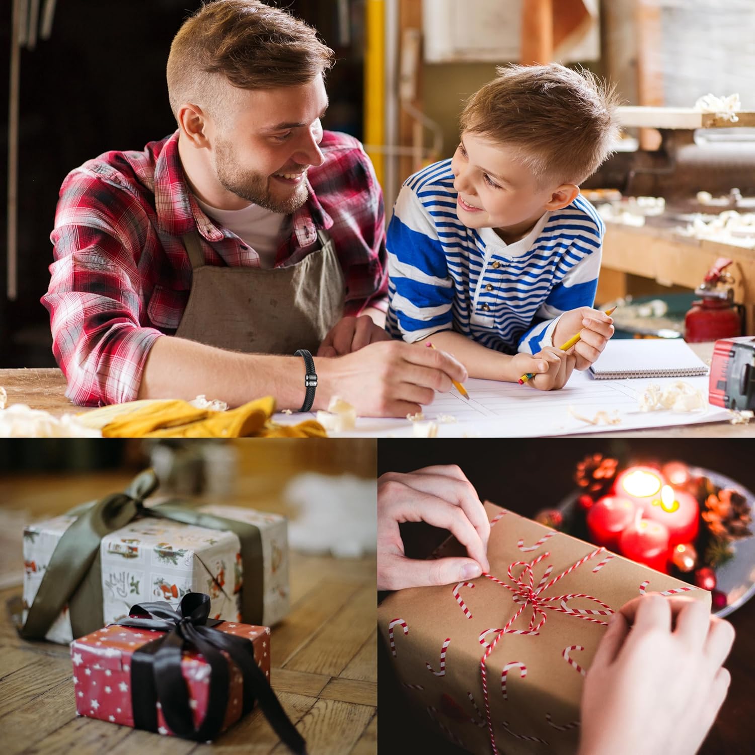 Men's Bracelet for Dad, Grandad, Husband, or Boyfriend on Christmas Day, Birthday, Anniversary, or Valentine's Day - Image 8