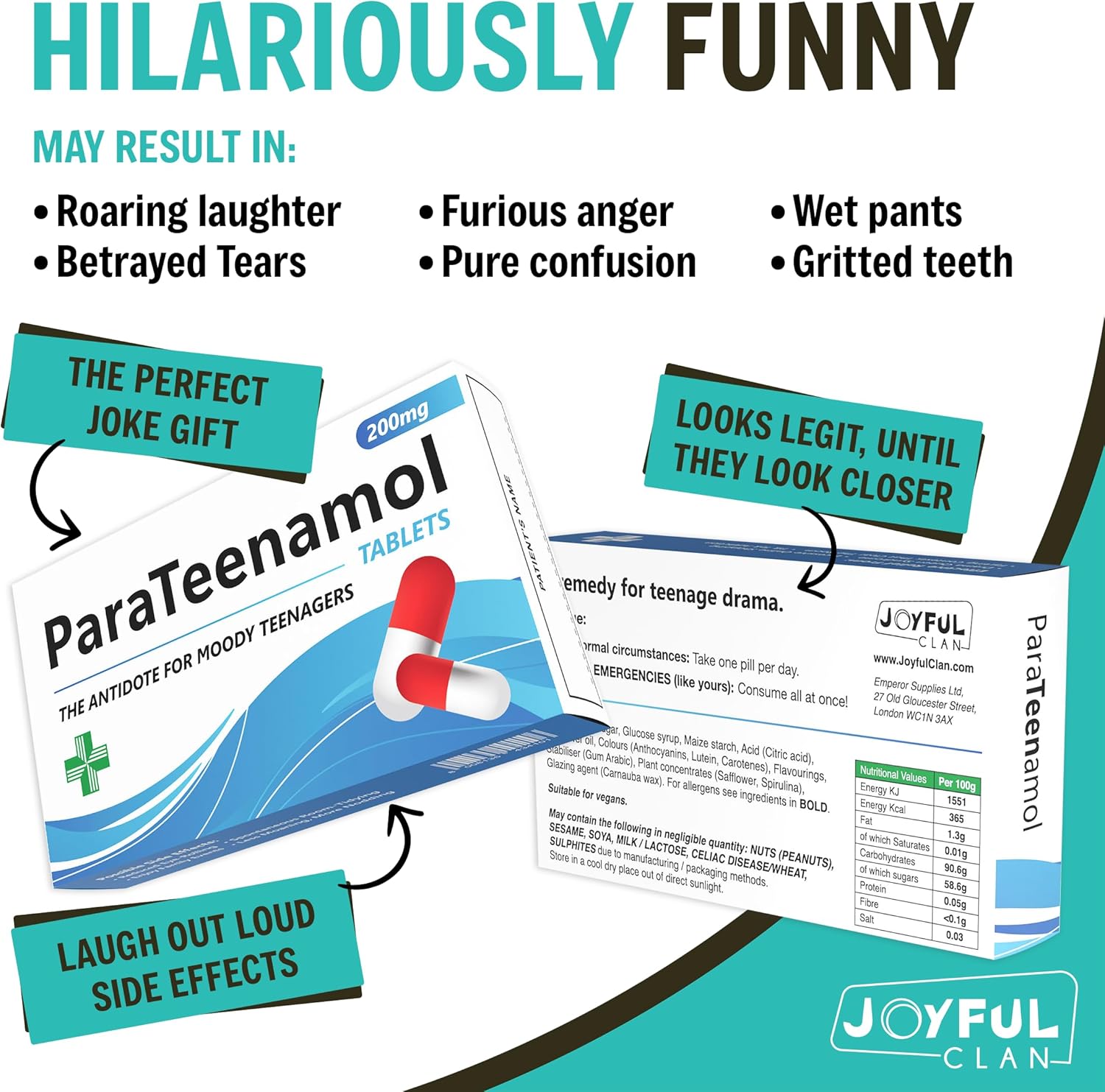 ParaTeenamol - Gifts for Teen Boys Official Teenager, 13th Birthday Gifts for Teenage Girls & Teen Boys, Cool Present for 14 15 Year Old, Stocking Fillers for Christmas Secret Santa Good Gag - Image 4