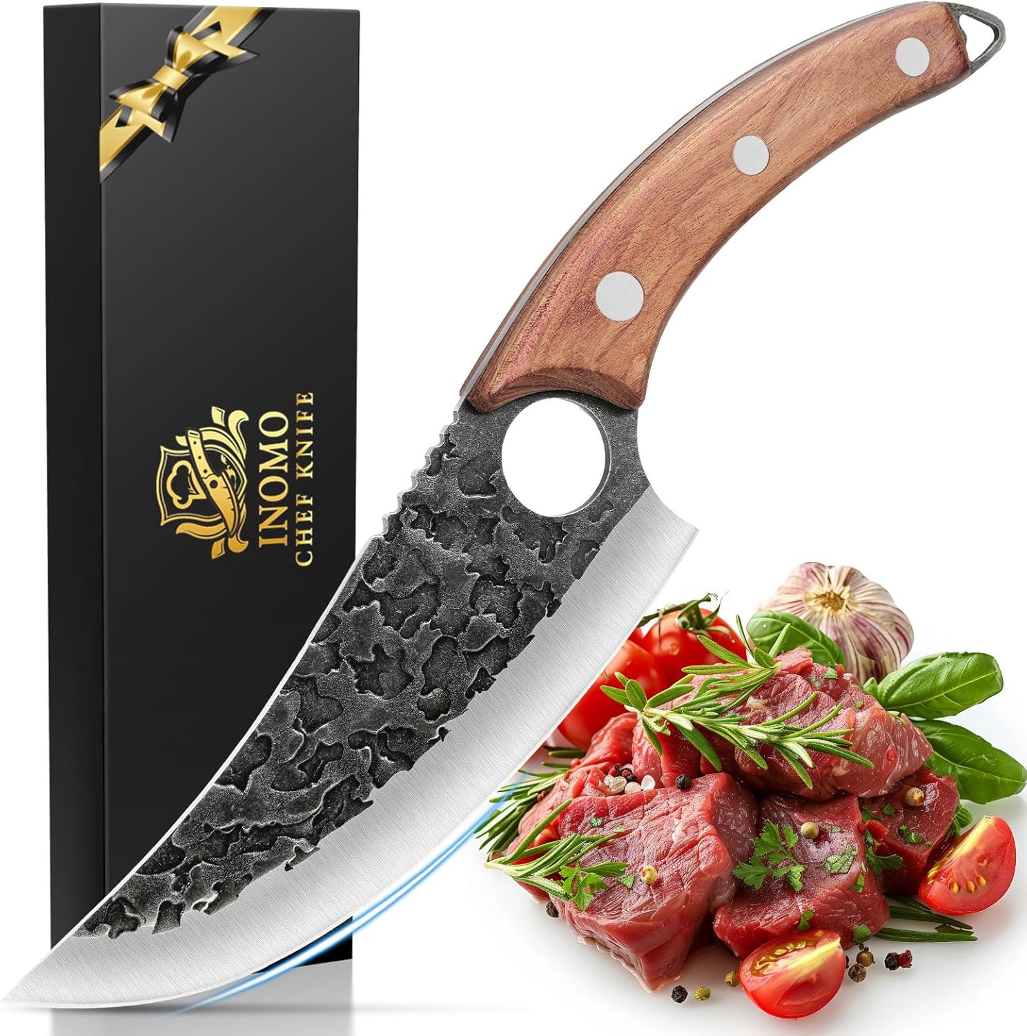 Chef Knife, Gifts for Men Professional Kitchen Knifes, Valentines Gifts for Him Japanese Knife, Sharp Stainless Steel Kitchen Knive Cooking Gifts, Ergonomic Handle Dad Gifts Birthday Presents