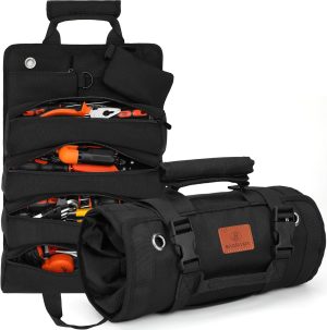 Tool Bag, Roll Up Small Tools Box S...
