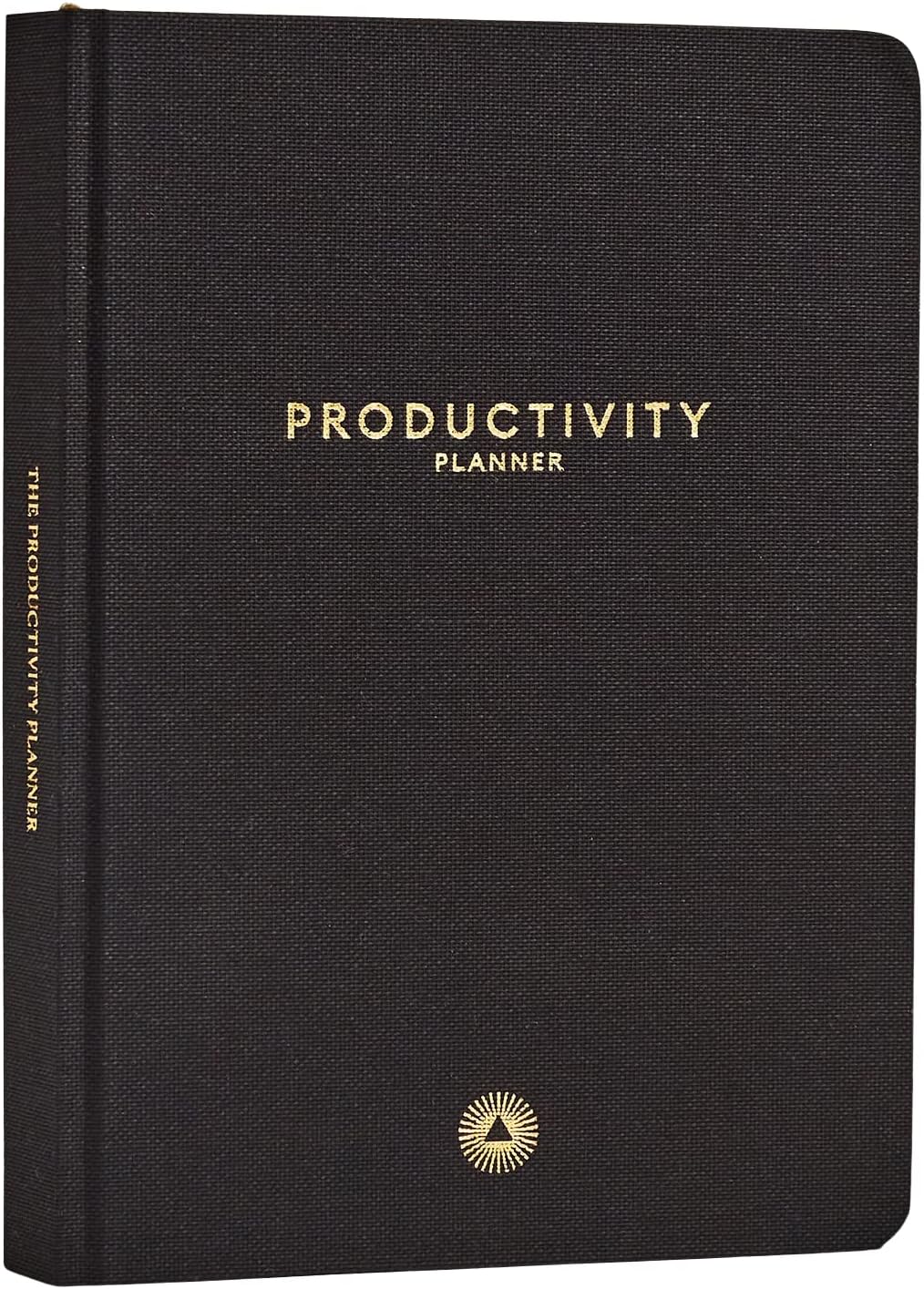 Productivity Planner 2024 - Intelligent Change Productivity Tools for Time-Management and Mindfulness, Daily To-Do List, A5 Undated Quarterly Planner (Black)