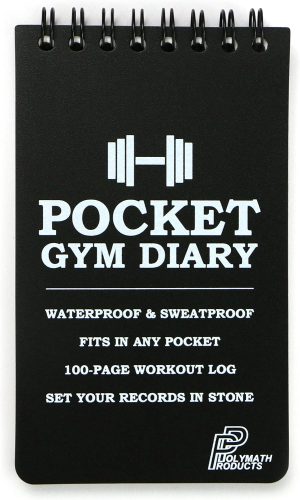 Pocket Gym Diary –100-page workou...