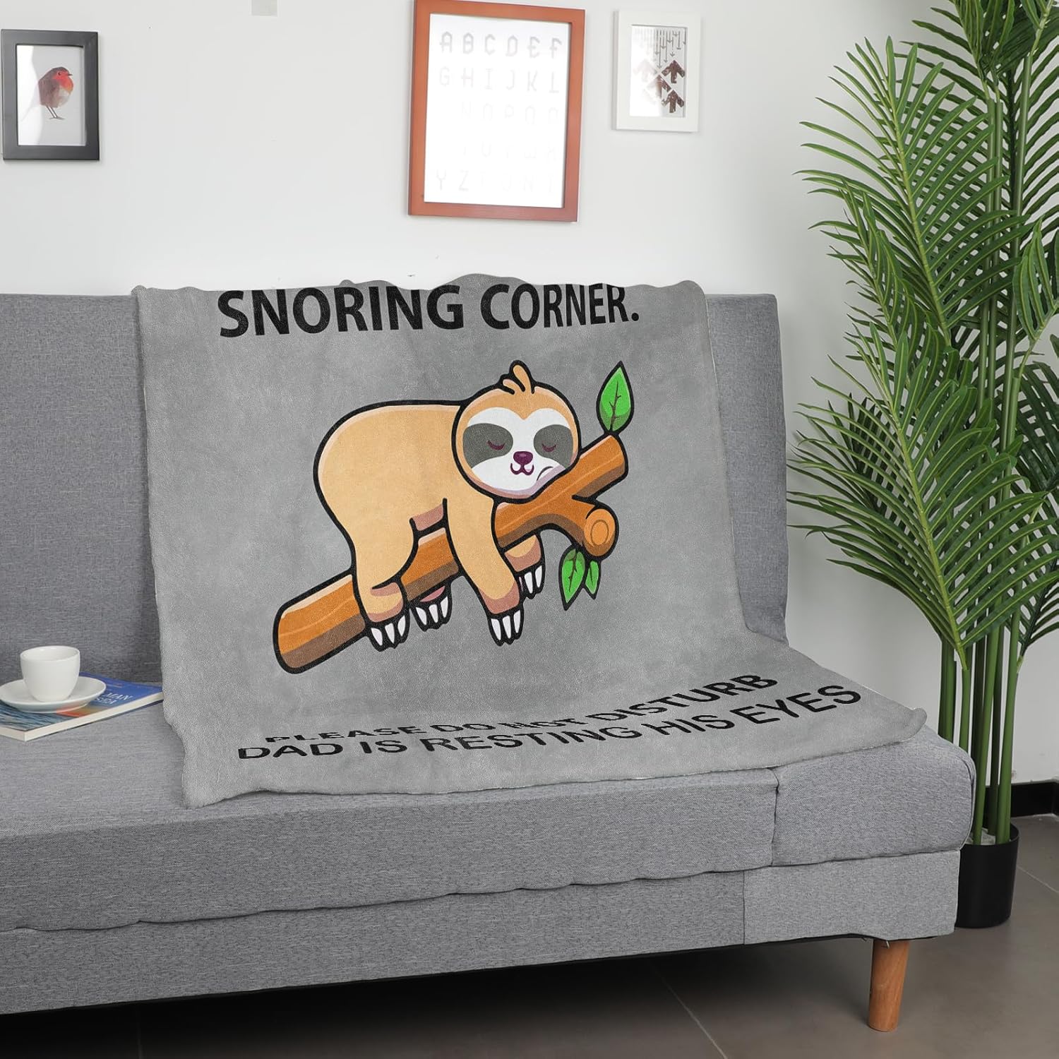 KAAYEE Dad Birthday Gifts, Blanket Presents for Daddy on Valentines Fathers Day from Daughter Son (60 X 50 Inch Flannel) - Image 7