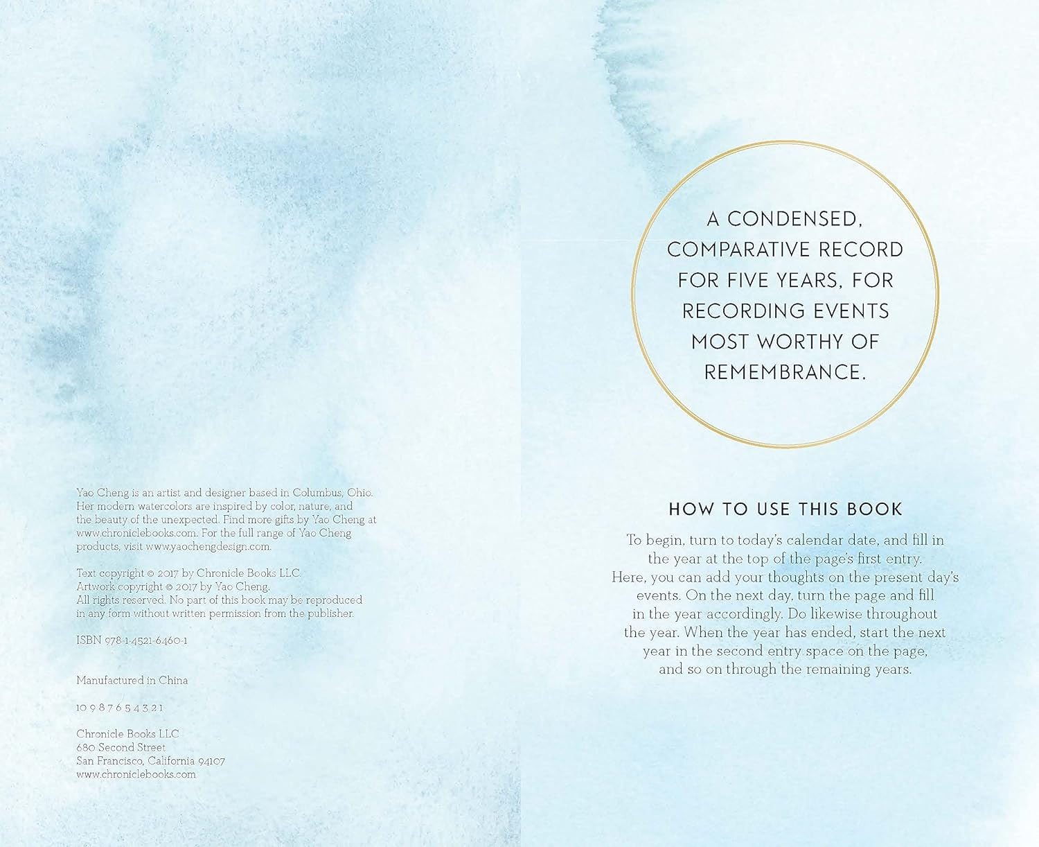 Celestial One Line a Day: A Five-Year Memory Book - Image 6