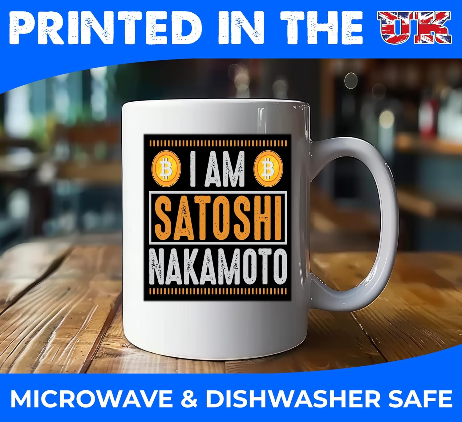 signkitsuk I Am Satoshi Nakamoto 11 oz Mug - Funny Bitcoin Founder Gift - Cryptocurrency Enthusiast Coffee Mug - Blockchain Humor, Crypto Lover Meme Cup - Image 6