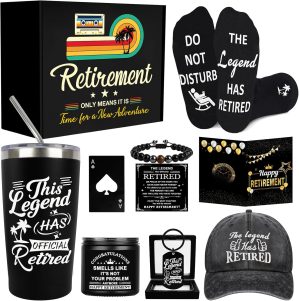 8 Pcs Retirement Gifts for Men 2026...