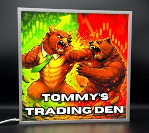 Personalised Stock Market LED Light...