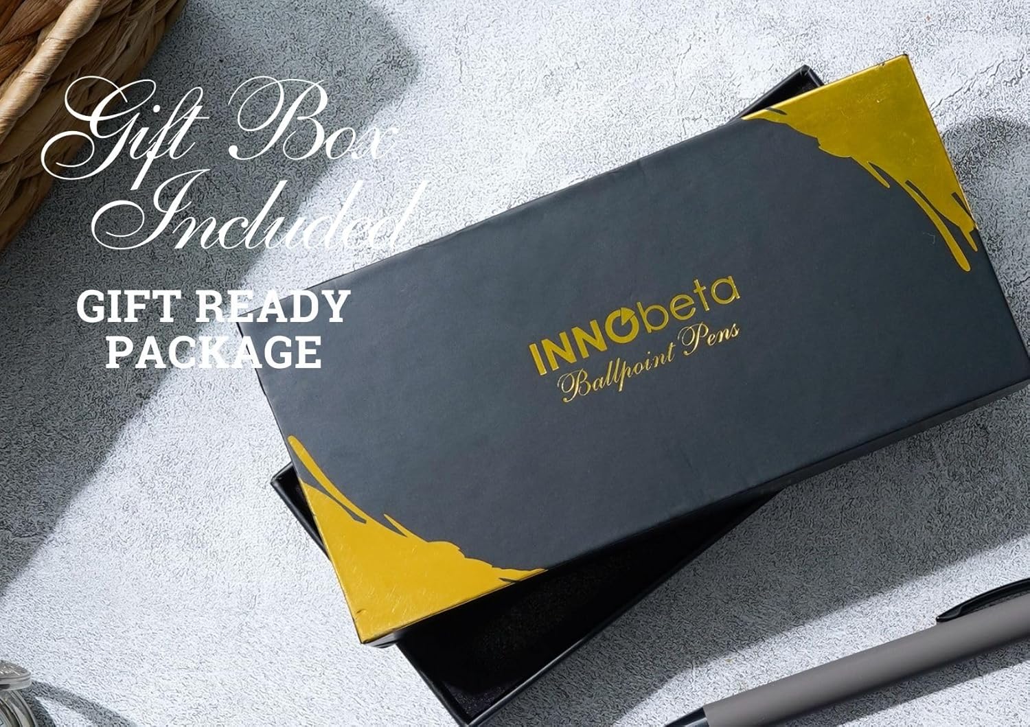 INNObeta Dad Gifts, Ballpoint Pen Set of 4, Gift Ideas for Father on Birthday, Christmas, Father's Day - Image 5