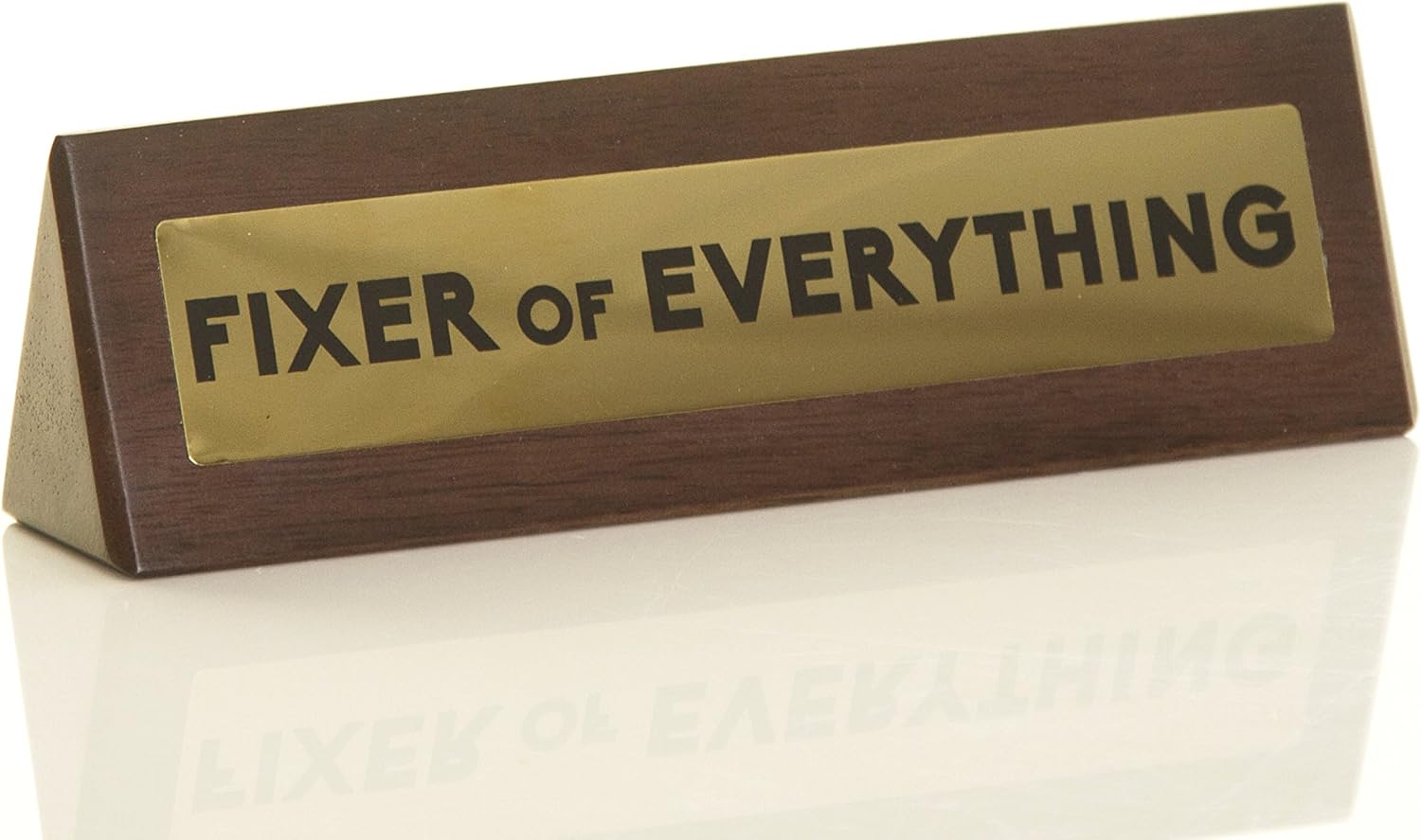 Boxer Gifts Fixer of Everything Novelty Wooden Desk Plaque Sign