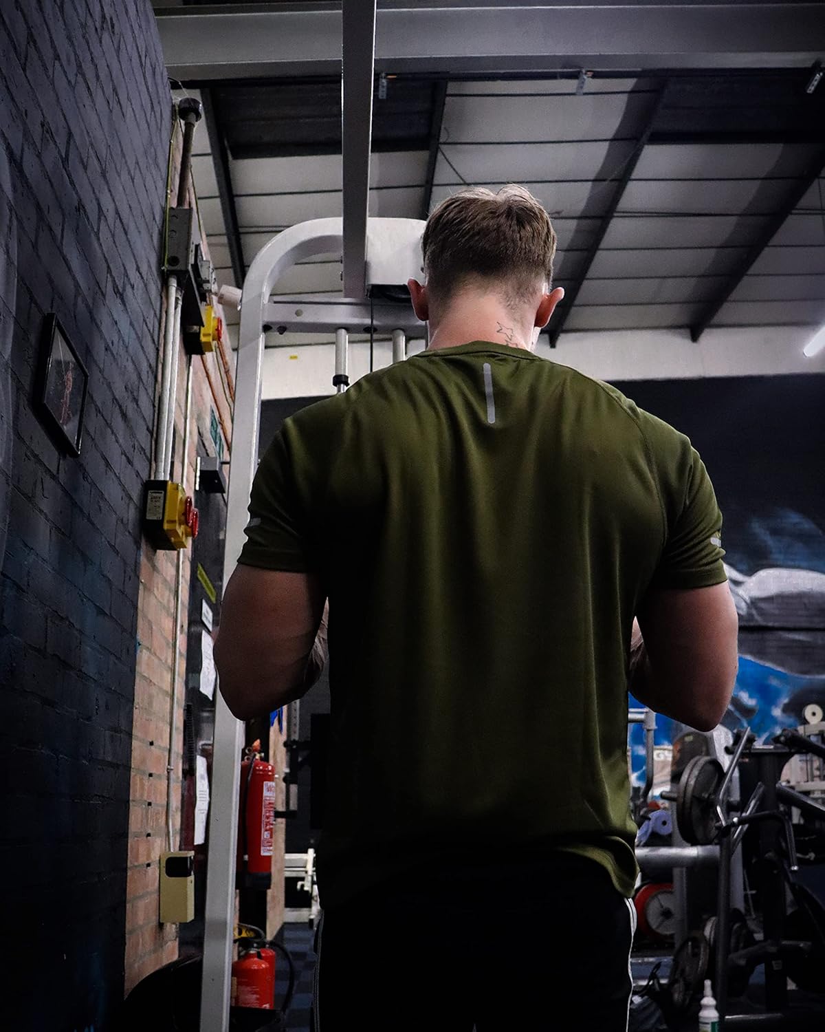 1/3 Pack Mens T-Shirts Quick Dry Short Sleeve Tops Moisture Wicking Active Athletic Running Work Shirts - Image 5