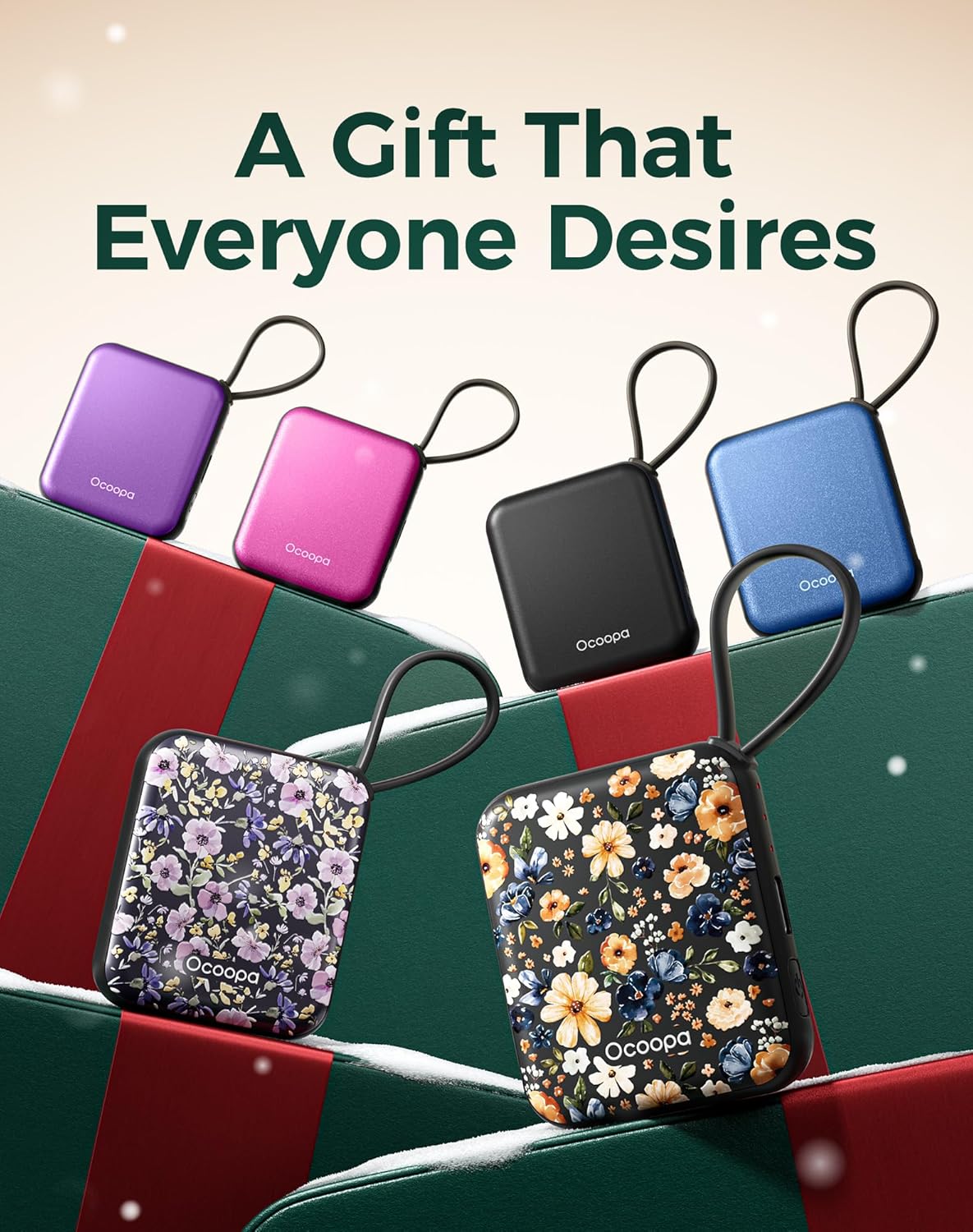 OCOOPA Hand Warmers Rechargeable 2 Pack, 7Hrs*2 Long Heat, 0.6" Ultra Slim Fits Pocket Gloves, 3 Heat Levels, UL Certified Electric Handwarmer, Gifts for Christmas,Winter Essential,UT5 Nano - Image 7