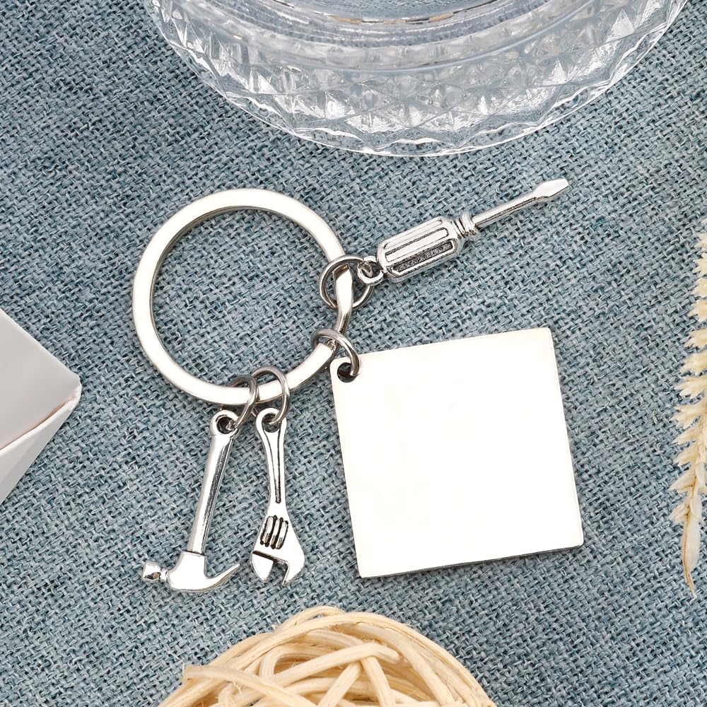 Dad Birthday Gifts Father's Day present for Daddy Birthday Gifts from Daughter Son,Ideas for Dad Keyring,Best Daddy Fathers Day Birthday Presents Christmas - Image 6