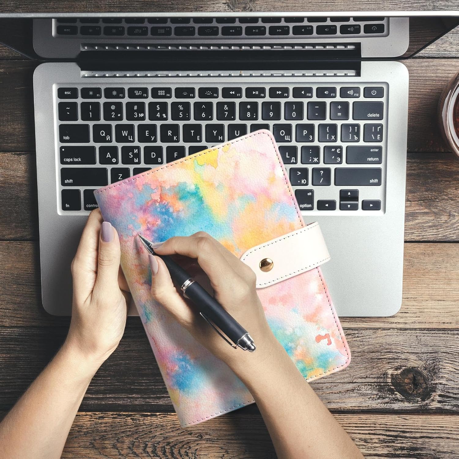 Money Saving Folder, A6 Saving Cassette Finance Book - Notebook Financial Planner with Zip Compartment for Notes Receipts Organisation Budget Planning - Image 2