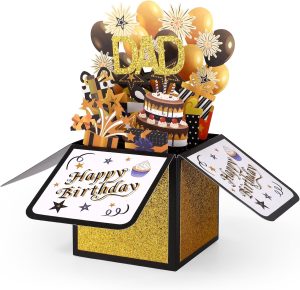 Happy Birthday Pop Up Card for Dad,...
