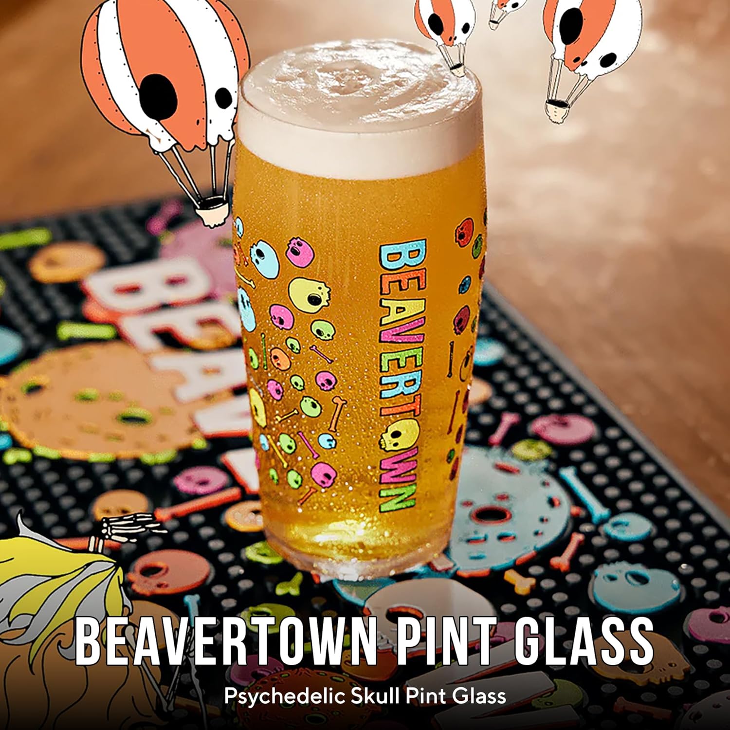 Beavertown IPA Beer Gift Set & Glass - Neck Oil, Gamma Ray, Cosmic Drop Berry, London Craft Beer Gift for Men - 3x 330 ml Cans & Iconic Beavertown Glass - Pale Ale & Fruity Beers Selection, Valentines - Image 6