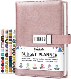WEMATE Budget Planner 2025 with Loc...