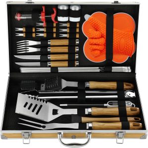 30PCS BBQ Accessories Set – P...