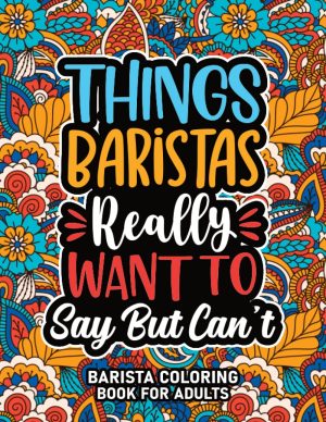 Barista Gifts : Barista Coloring Bo...