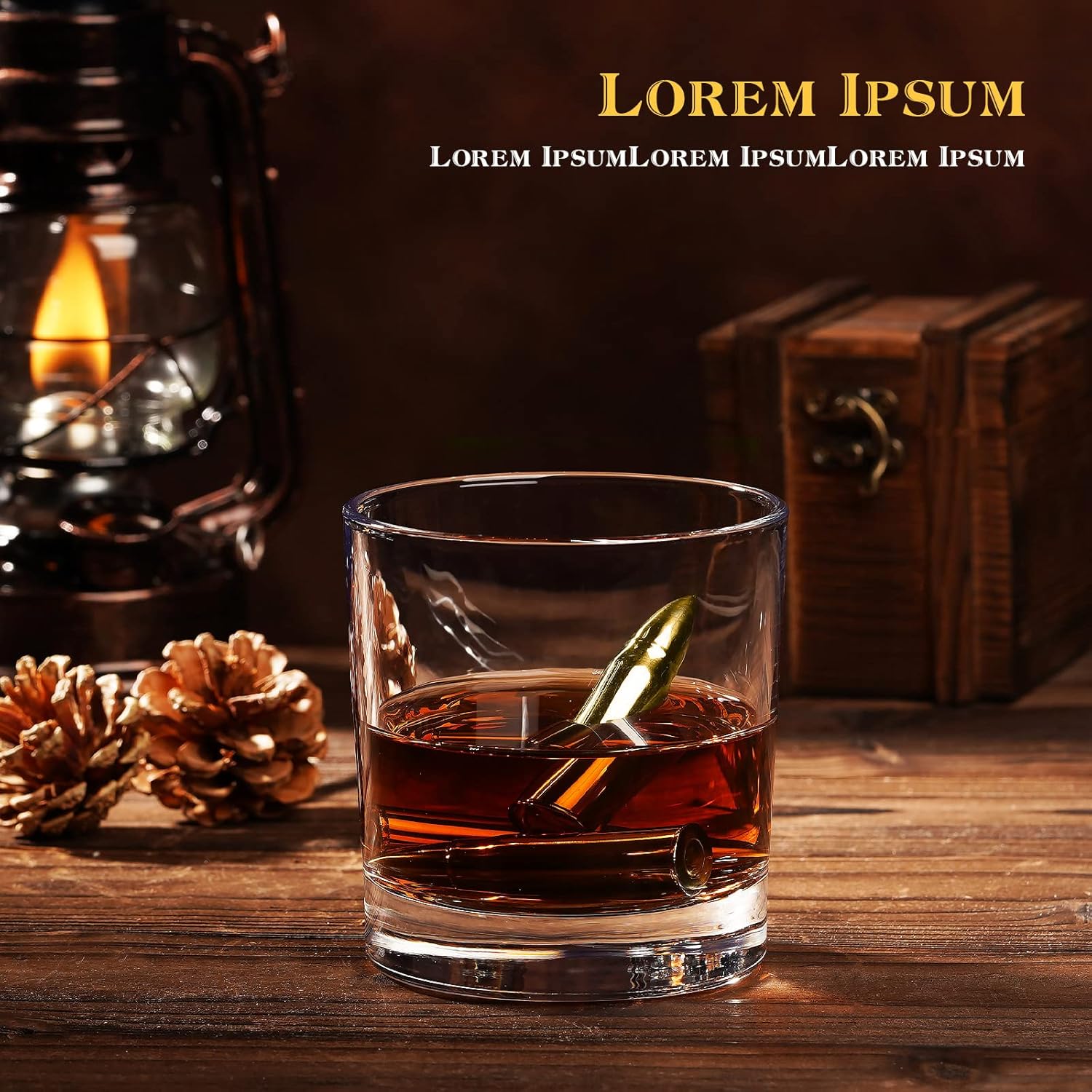 Whiskey Stones Valentines Gifts for Men Boyfriend, Cool Whisky Chilling Rocks without Dilution, Gift for Him Husband Dad Grandad Daddy, Birthday Anniversary Retirement Presents - Image 5