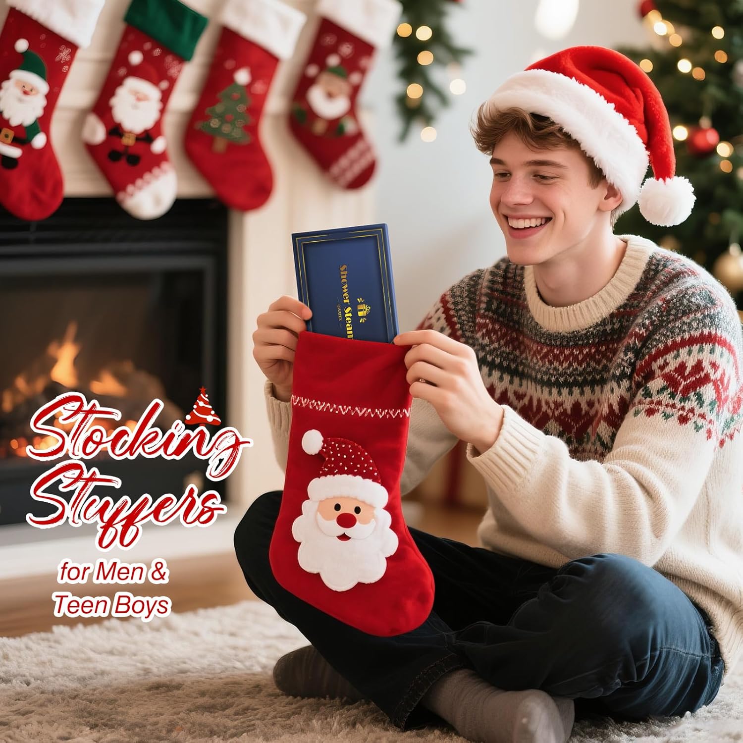 Gifts for Men: Shower Steamers Aromatherapy Valentines Gifts for Him, Men Birthday Gifts, SPA Stress Relief Self Care Bath Bombs, Gifts for Easter, Fathers Day, Christmas (8 Pack) - Image 9