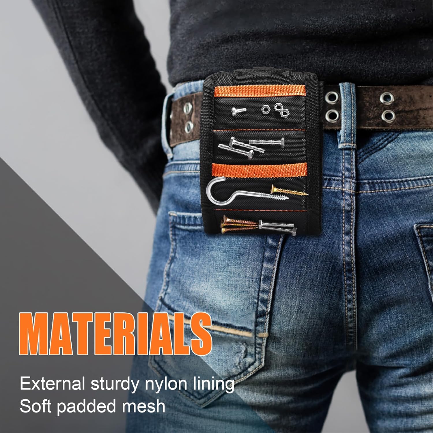 WEARXI Gifts for Men, Magnetic Wristbands for Men Tools, Gifts for Him Valentines, Dad Birthday Gadgets Gifts for Mens Who Have Everything, Presents for Mens Gifts for Easter Fathers Day - Image 6