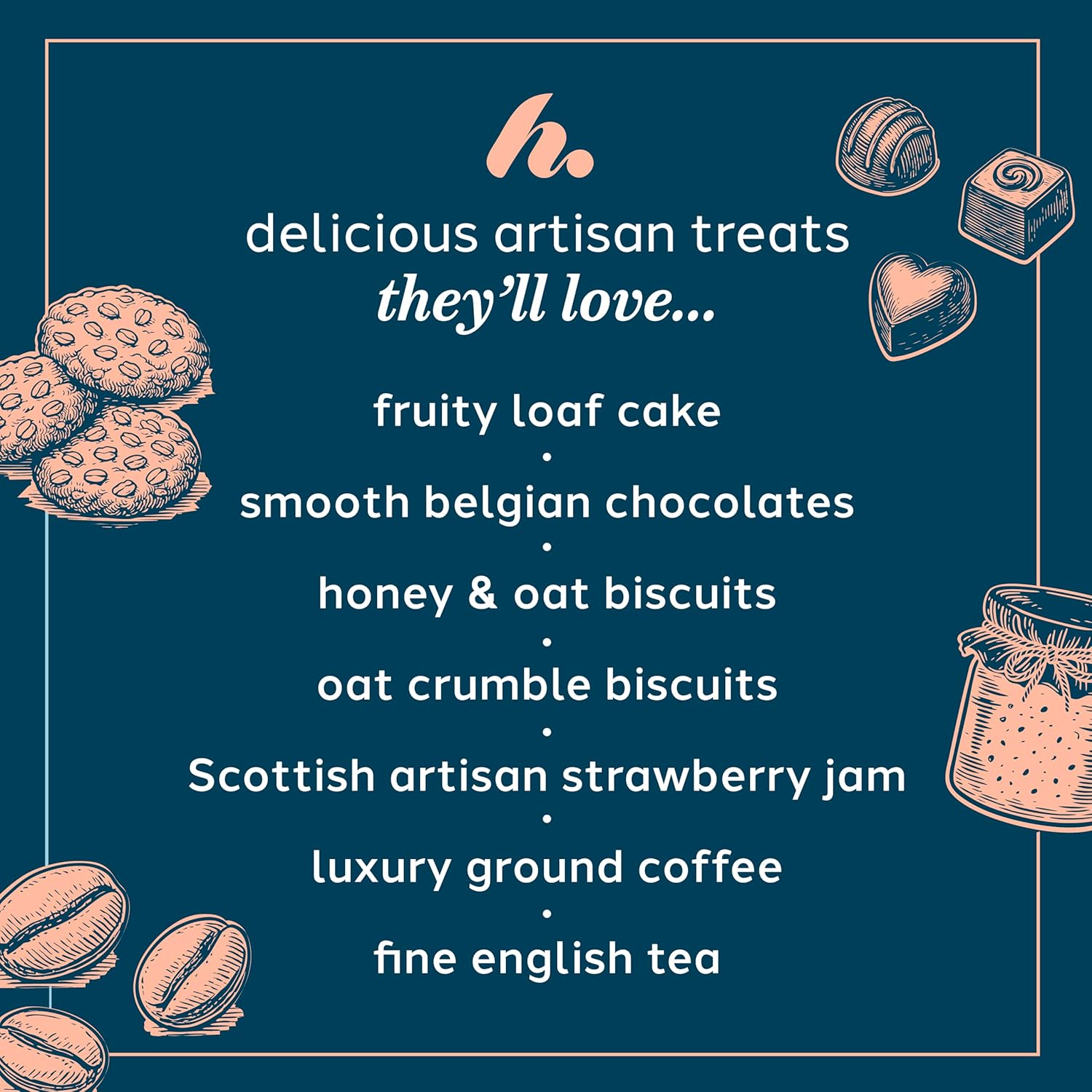 Luxury Scottish Hamper | Gourmet Food Hamper - Indulgent Chocolates, Dundee Cake, Biscuits, Artisan Tea & Coffee | Premium Gift Hamper for Men & Women | Clearwater Hampers, Experts in Hampers & Gifts - Image 3