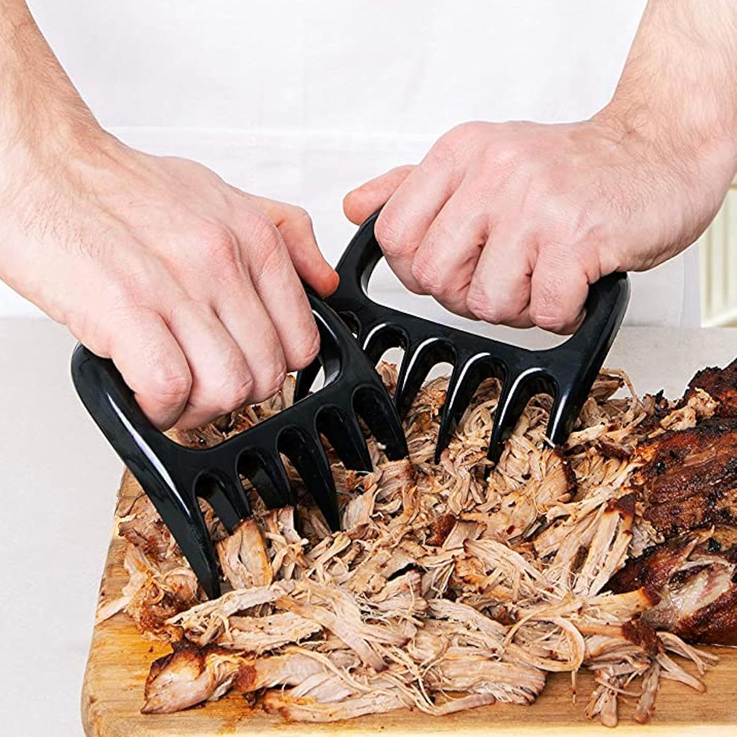 Mountain Grillers Meat Claws Meat Shredder for BBQ - These are The Meat Claws You Need, BBQ Gifts for Men - Pulled Pork, Chicken Shredder Claws x 2 for Barbecue, Smoker, Grill (Black) Bear Claws - Image 7