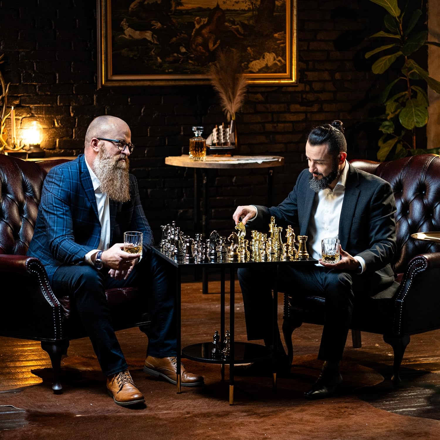 WHISISKEY - Whiskey Glass Set - Whiskey Gift Sets for Men - Whisky Glass Gifts for Men - Rum Tumblers Whisky Set with 2 Glasses, 8 Whiskey Stones, Accessories - Image 7