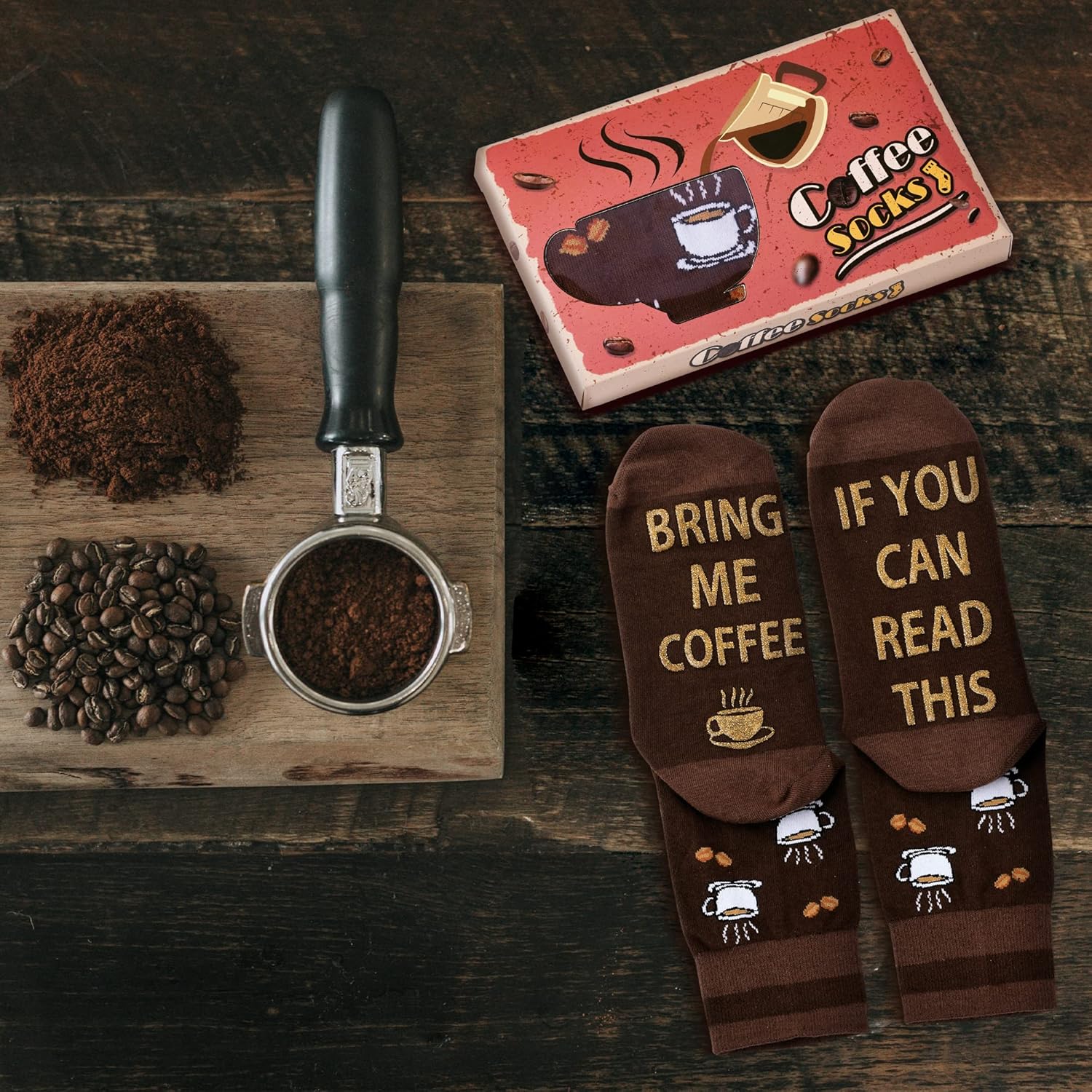 AGRIMONY If You Can Read This Bring Me Something - Funny Novelty Socks for Men Women Teenage - Gifts for Christmas Birthday Easter Valentines Fathers Day - Image 3