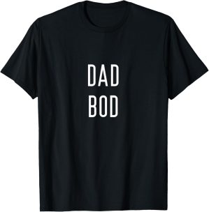 Mens Dad Bod Funny Gym Fitness Fath...